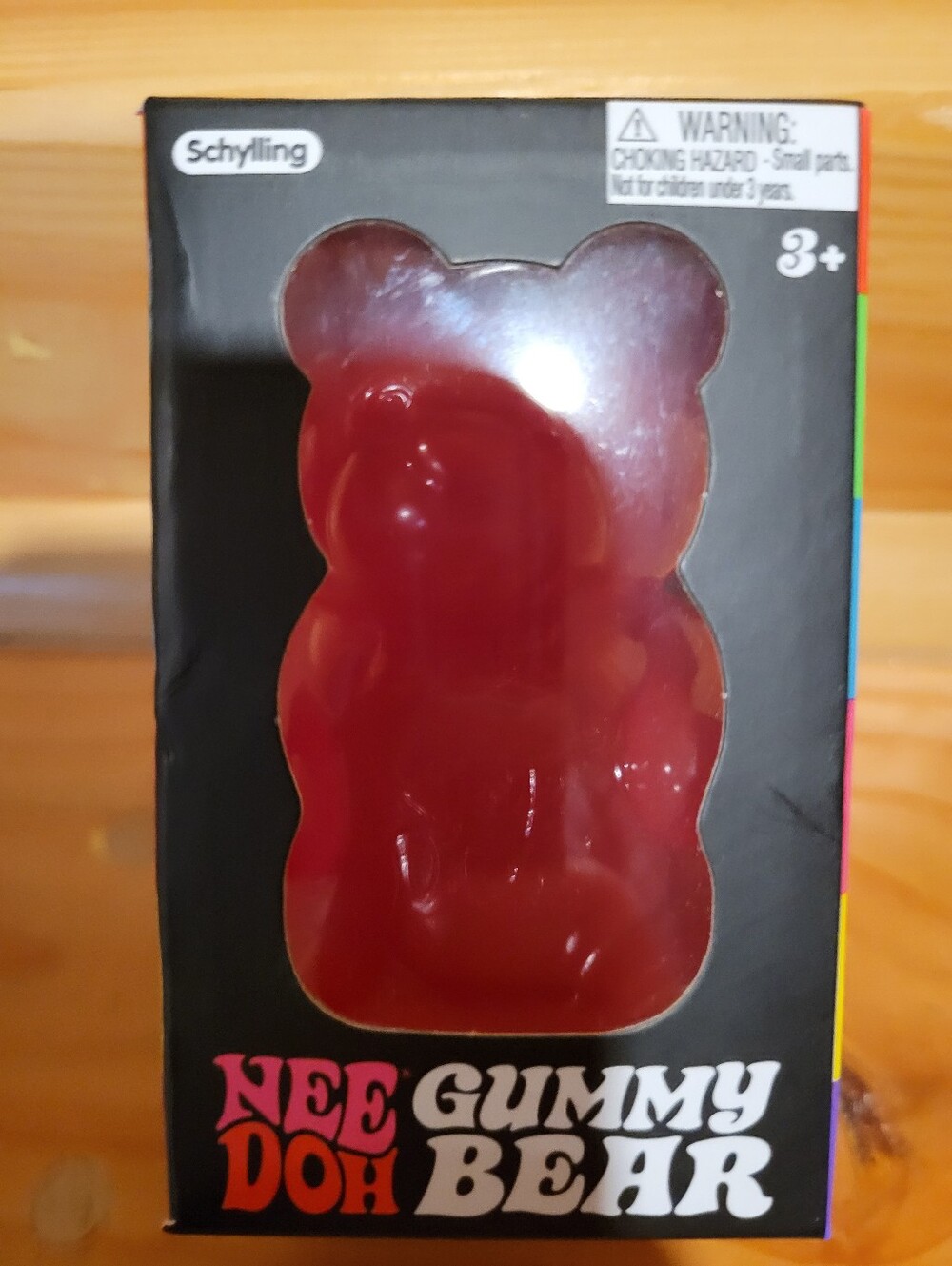 NeeDoh PINK Gummy Bear Kids Toy